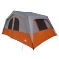vidaXL Rodinný stan 533 x 312 x 230 cm Šedá a oranžová