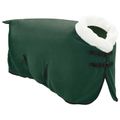 vidaXL Plášť pre kone Plná tmavozelená 75 cm Polárna fleece