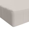 vidaXL Podložka na sedadlo SOEST 100% polyester Biela 120 x 80 x 15 cm