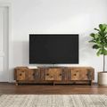 vidaXL TV skrinka 147 x 34,5 x 30 cm Staré drevo Kompozitné drevo