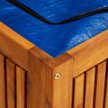 vidaXL Záhradný úložný box 200x50x58 cm akáciový masív