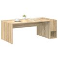 vidaXL Konferenčný stolík Sonoma dub 101,5 x 50 x 37 cm