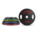 Sada pogumovaných olympijských kotúčov HMS TOG25 2 x 25 kg