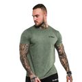 Tričko Basic Heather Military - GymBeam, veľkosť L