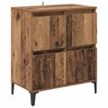 vidaXL Servírovacia skriňa Staré drevo 60 x 35 x 70 cm