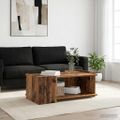 vidaXL Konferenčný stolík Staré drevo 90 x 50 x 33 cm Kompozitné drevo