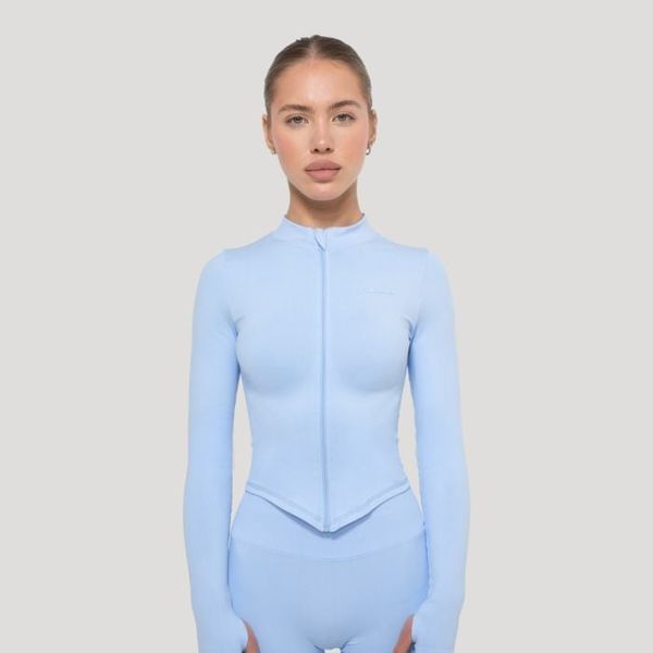 Dámsky športový top Luma Baby Blue - GymBeam, veľkosť M
