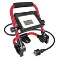 LED reflektor ELION 20W, červeno-čierny, IP65, 3000 lm, neutrálna biela