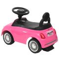 vidaXL Detské autíčko Fiat 500, ružové