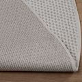 vidaXL Koberec do interiéru LUGO Krémová Ø 200 CM Polyester