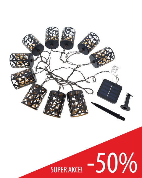 Dekoratívne LED solárne svetlo TRIXLINE TR 610