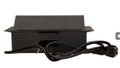 Výklopný blok zapustený ORNO OR-AE-13126/B/3M, 2x 230V a 2x USB, kábel 3m, čierny