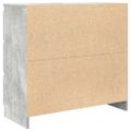 vidaXL Komoda betónovo sivá 80x35x76 cm spracované drevo