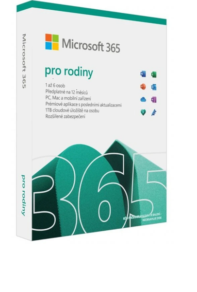 Microsoft 365 Family FY25H2 Mac/Win, 1 Rok, HU