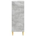 vidaXL Servírovacia skriňa Betónovo sivá 33 x 34,5 x 90 cm