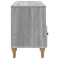 vidaXL TV skrinka Sivá Sonoma 102 x 34,5 x 50 cm Konštruované drevo