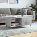 vidaXL Konferenčný stolík betónovo sivý 90x50x40 cm kompozitné drevo