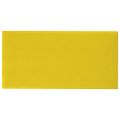 vidaXL Nástenné panely 12 ks žlté 30x15 cm látkové 0,54 m²