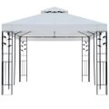 vidaXL Altánok 3x6 m, biely