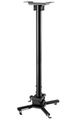 Neomounts  CL25-550BL1 / Projector Ceiling Mount (height adjustable: 74-114 cm) / Black Držák, pro projektor, stropní, nosnost 35kg, nastavení výšky 74,5–114,5cm, šíre projektoru až 470mm, ocel, cerný