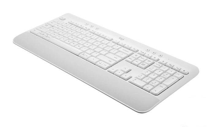 Logitech K650/Bezdrôtová USB + Bluetooth/CZ-SK rozloženie/Šedá