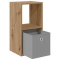 vidaXL Nočný stolík 2 ks Remeselný dub 30,5 x 27 x 59,5 cm