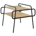 vidaXL Konferenčný stolík Dub sonoma 60 x 60 x 51 cm Kompozitné drevo