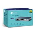 TP-Link TL-SG108, 8-portový Gigabit Desktop Switch, 8x 10/100/1000M RJ45 portov, podporuje IGMP, oceľové puzdro / switch 8x 10/100/1000Mbps/ kovový/ ZELENÝ