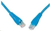 Solarix - patch kabel CAT6 UTP PVC 2m modrý snag-proof
