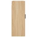 vidaXL Nástenné skrinky 2 ks dub sonoma 69,5x34x90 cm