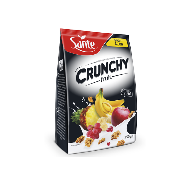 Raňajkové cereálie Crunchy - Sante, 350 g