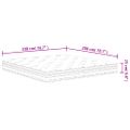 vidaXL Taštičkový pružinový matrac stredný 200x200 cm