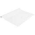 vidaXL Okenné fólie matné biele PVC