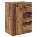 vidaXL Servírovacia skriňa Staré drevo 59 x 39 x 80 cm