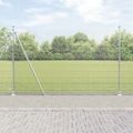 vidaXL Zvarené drôtené pletivo s betónovým základom 10 x 1,4 m