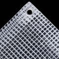 vidaXL Celta Leno 140 g/m² 8x8 m biela