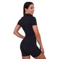 Dámske tričko Cropped Ignite Black - GymBeam, veľkosť XS, veľkosť oblečenia XS
