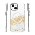 Puzdro Epoxy Mag pre iPhone 15 6,1" biele