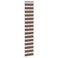 vidaXL Zebra roleta hnedá 40x200 cm šírka látky 35,9 cm polyester