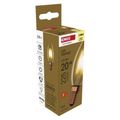LED žiarovka Vintage sviečka / E14 / 2,5 W (20 W) / 225 lm / teplá biela