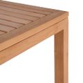 vidaXL Kúpeľňový regál z teakového dreva so 4 poličkami 42x42x165 cm