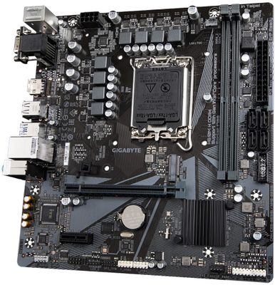 GIGABYTE H610M H DDR4/LGA 1700/mATX Základná doska, Intel H610, LGA1700, 2x DDR4 DIMM (max. 64GB), M.2, VGA, HDMI, mATX