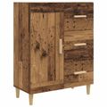vidaXL Servírovacia skriňa Staré drevo 69,5 x 34 x 90 cm
