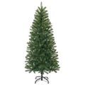 vidaXL Umelý vianočný stromček Zelená 150 cm PVC, PE a oceľ
