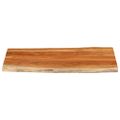 vidaXL Stolová doska 120x60x3,8 cm obdĺžnik masívna akácia živá hrana