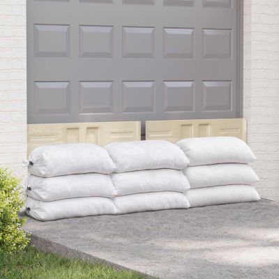 vidaXL Tkaninové vrecia 100 pcs Biela 60 x 100 cm PP