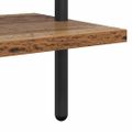vidaXL Regál na knihy 6 úrovní 60 x 24 x 203 cm Kompozitné drevo