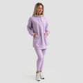 Dámska Longline mikina Limitless Lavender - GymBeam, veľkosť XL, veľkosť oblečenia XL