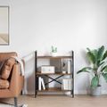 vidaXL Regál na knihy 5 úrovní 75 x 30 x 91 cm Kompozitné drevo
