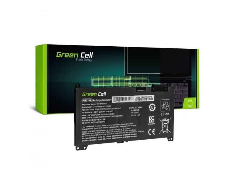 Green Cell HP183 batéria RR03XL pre HP ProBook 430 G4 G5 440 G4 G5 450 G4 G5 455 G4 G5 470 G4 G5